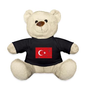 Turkey - Teddy Bear - black - Front