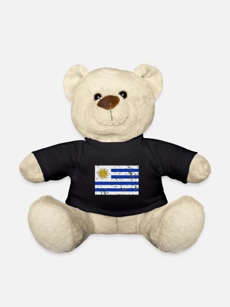 Uruguay - Teddy Bear - black