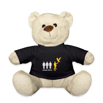 Cadeau d’ornithologie de fauconnerie - Nounours - noir - Devant