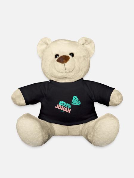 Geschenk für Jonah - Teddy - Schwarz