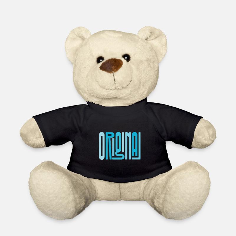 Original blue - Teddy Bear - black