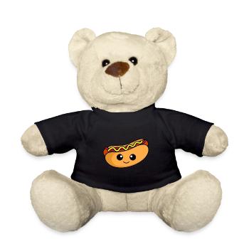 Hotdog Comic - Teddy - Schwarz - Vorne