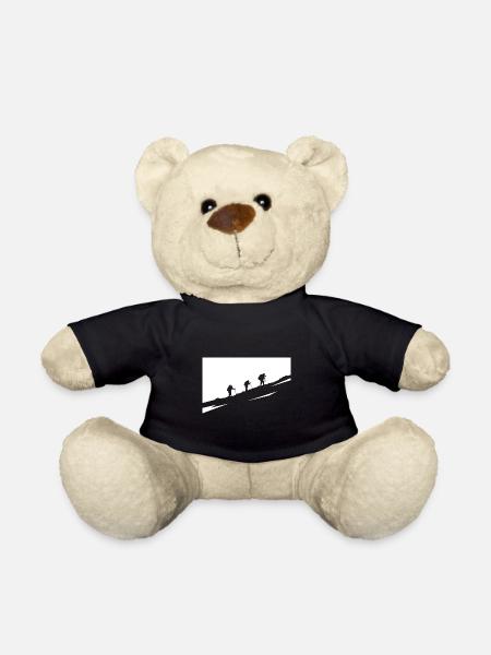 Hiking - (8) - Teddy Bear - black