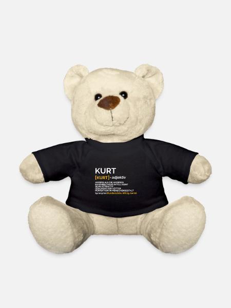 Kurt - Teddy - Schwarz