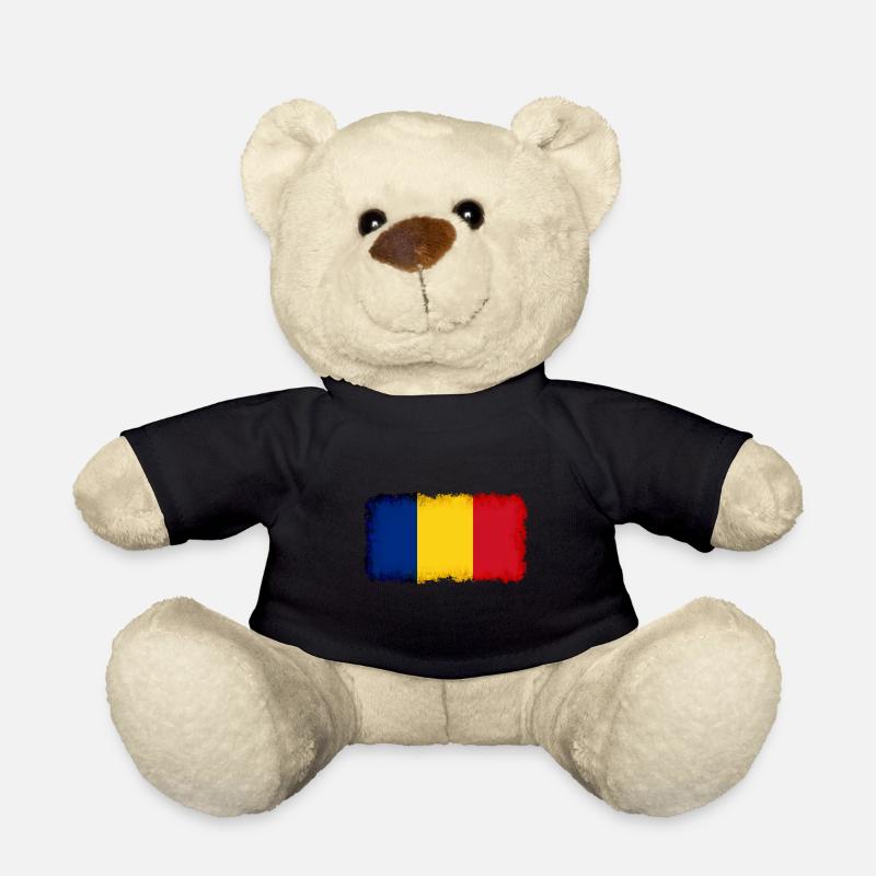 Rumänien als Rumänien - Teddy - Schwarz