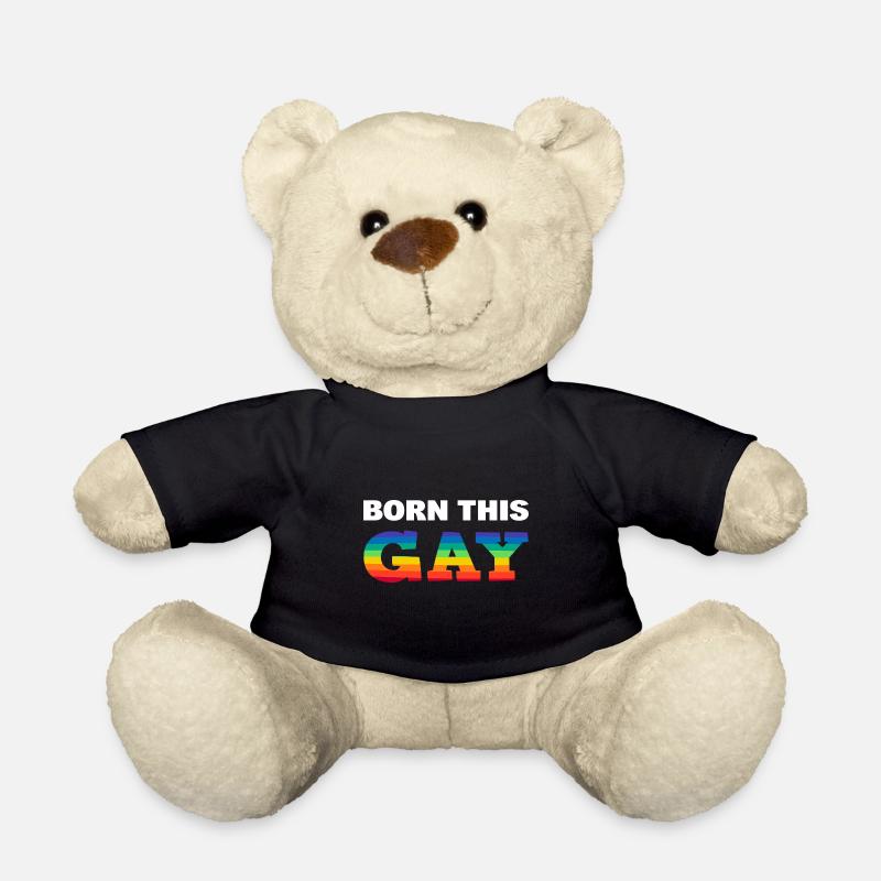 Born This Gay Transgender - Teddy Bear - black