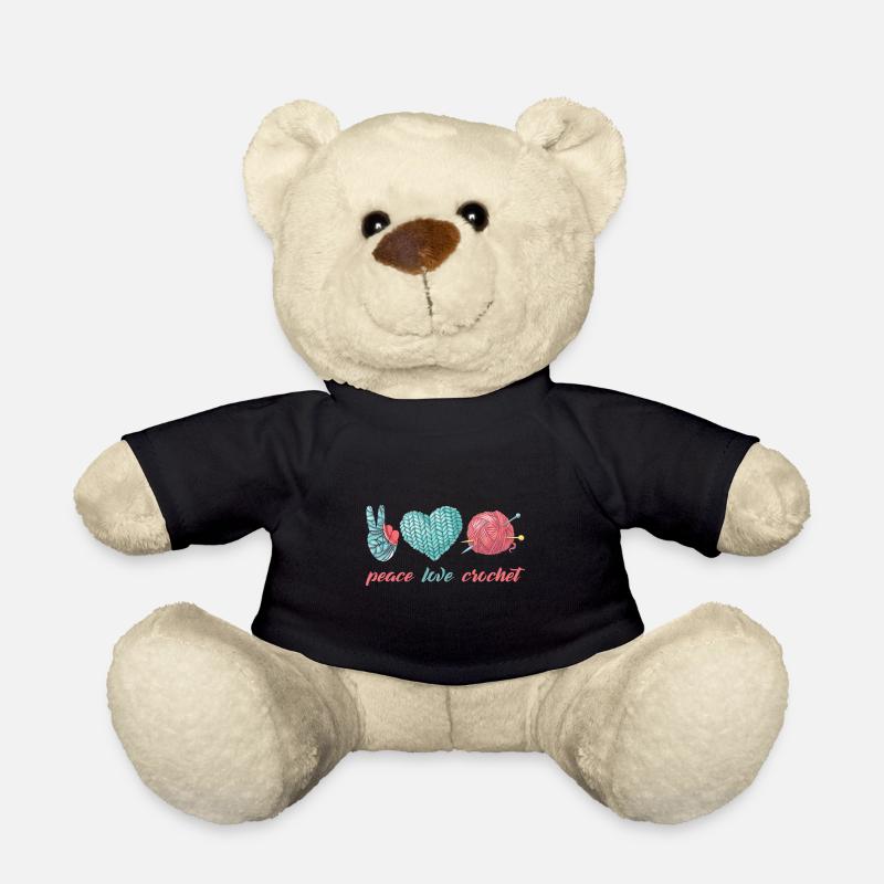 Crochet - Nounours - noir