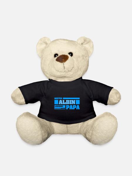 Vorname Albin - Teddy - Schwarz
