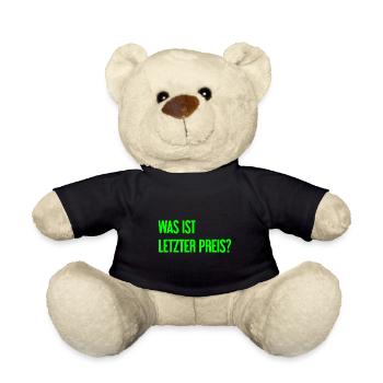 Quel est le dernier prix ? - Nounours - noir - Devant