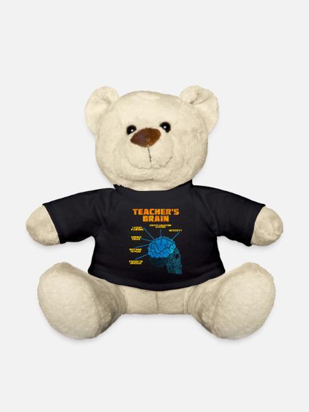 Lehrer Gehirn - Teddy - Schwarz