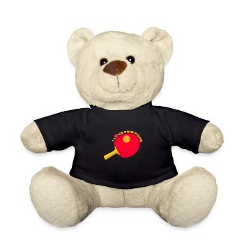 tennis de table - Nounours - noir - Devant