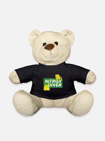 Diving Nitrox Diver Diving Vacation Gift - Nounours - noir