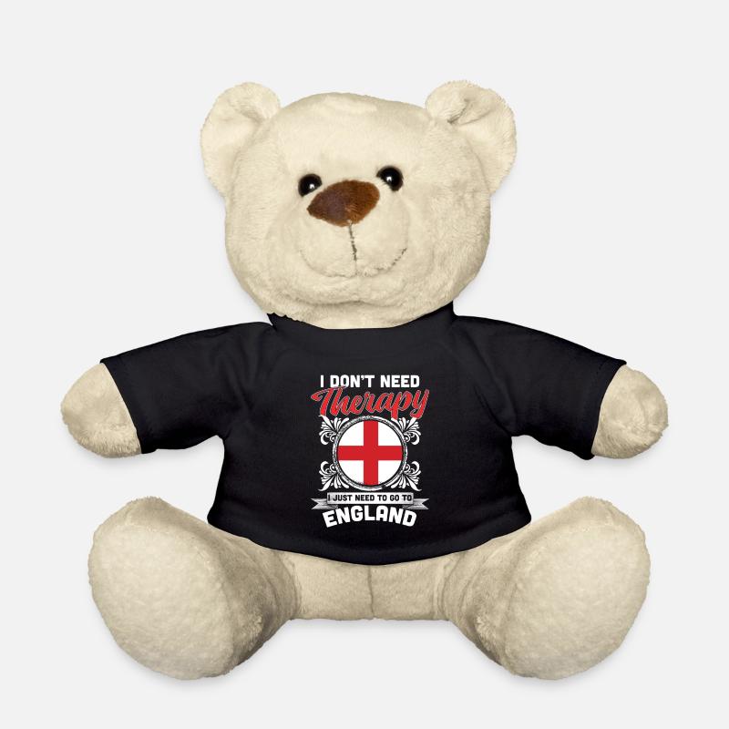 England - Teddy Bear - black
