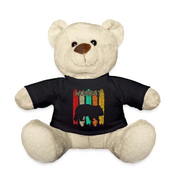 Wombat - Teddy - Schwarz - Vorne