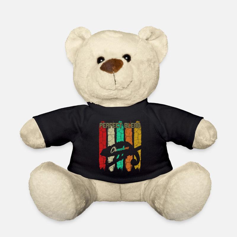 chameleon - Teddy Bear - black