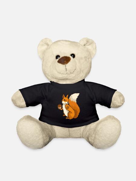 L’écureuil rongeur rongeur forestier cadeau - Nounours - noir
