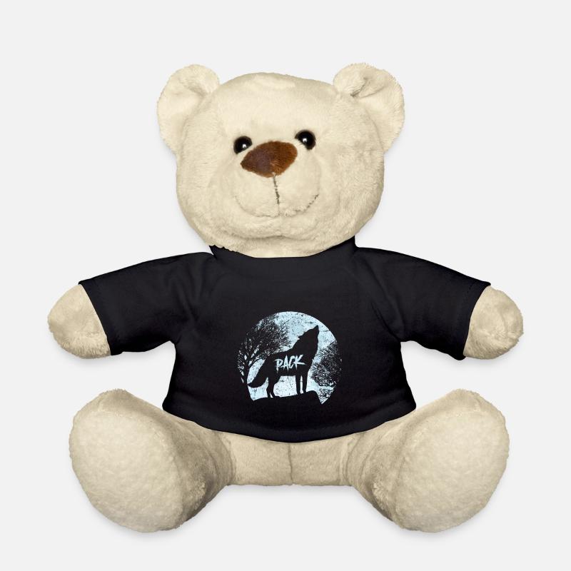 Pack Wolf - Teddy - Schwarz
