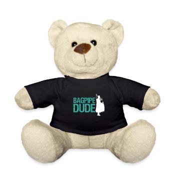 Cornemuse écossaise instrument de musique cadeau - Nounours - noir - Devant