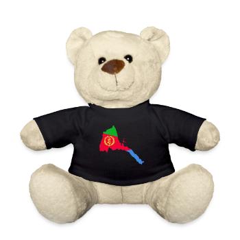 Habesha T-Shirt Eritrea Injera Ethiopia Gift Idea - Teddy - Schwarz - Vorne