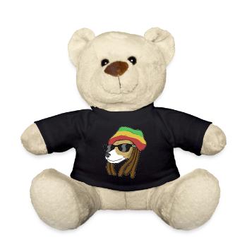 Reggae Dog - Teddy - Schwarz - Vorne