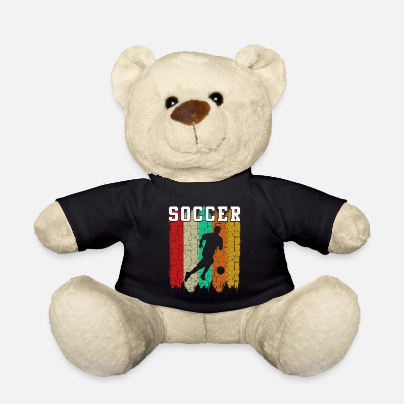 Fußball - Teddy - Schwarz