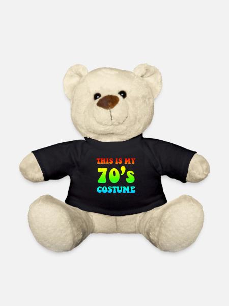 70s - Teddy Bear - black