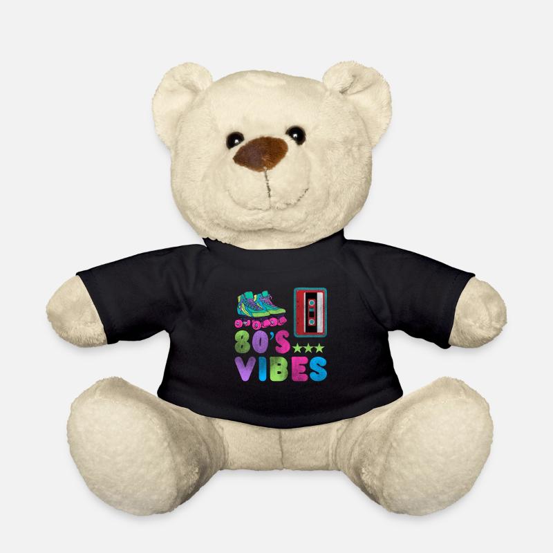 80er Jahre - Teddy - Schwarz