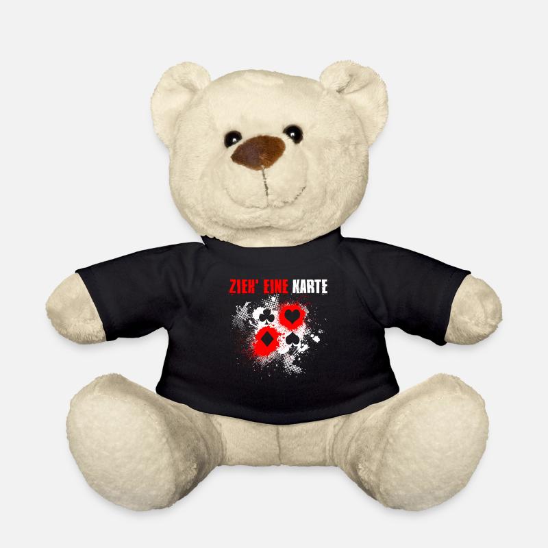 Magie Kartendeck Zauberer - Teddy - Schwarz