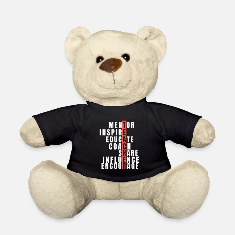 Teacher - Teddy - Schwarz