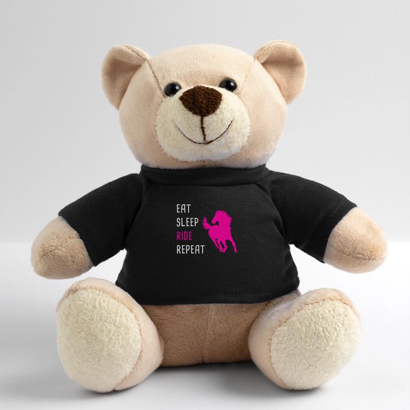 Eat sleep ride repeat Pferde Teddy