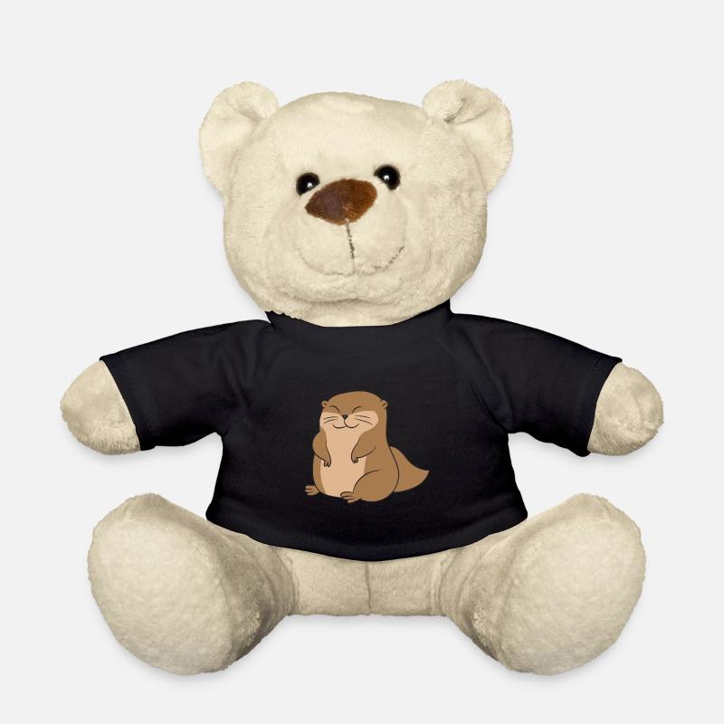 loutre - Nounours - noir