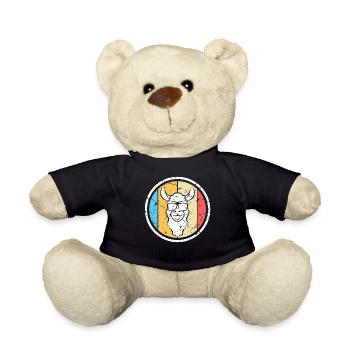 Lama - Teddy - Schwarz - Vorne