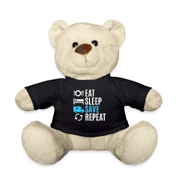 Ambulance Ambulance Cadeau Ambulance - Nounours - noir - Devant