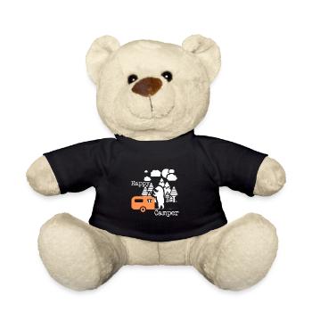 Campers are happy people - Teddy Bear - black - Front