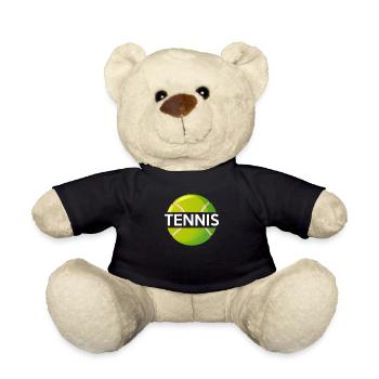 Tennis ball - Teddy Bear - black - Front