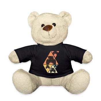 Tracteur Bauer - Nounours - noir - Devant