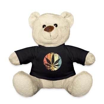 Hanf Cannabis - Teddy - Schwarz - Vorne