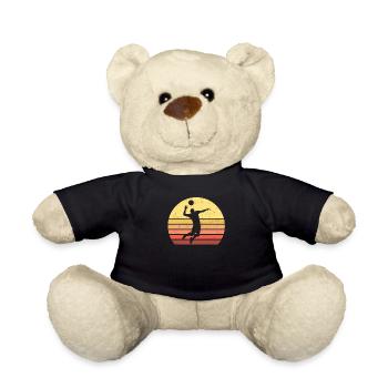 Volleyball Vintage - Nounours - noir - Devant