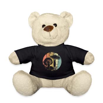 Magic Mushrooms Mushroom - Teddy Bear - black - Front