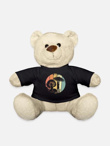 Pilzsammler Pilze - Teddy - Schwarz