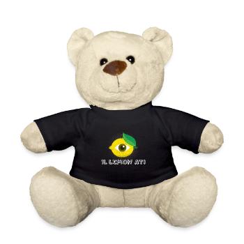 Cool Illuminati Zitrone Wortspiel Lustig Geschenk - Teddy - Schwarz - Vorne