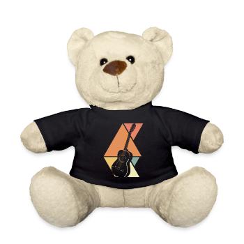 GItarre - Teddy - Schwarz - Vorne