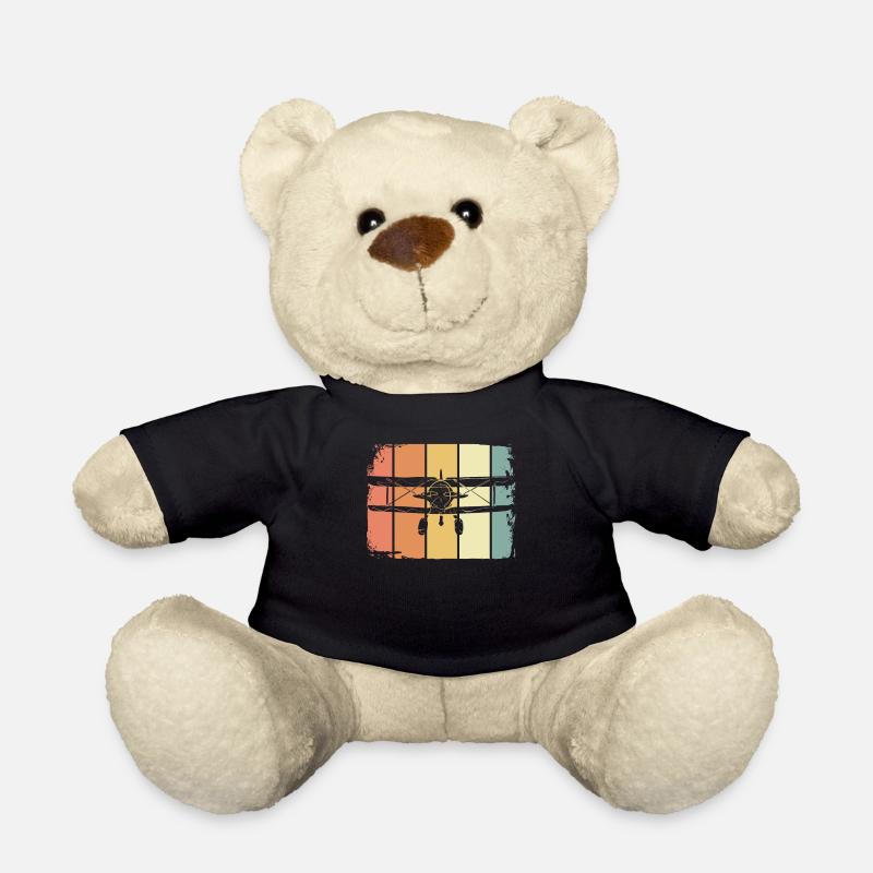 Avion - Nounours - noir