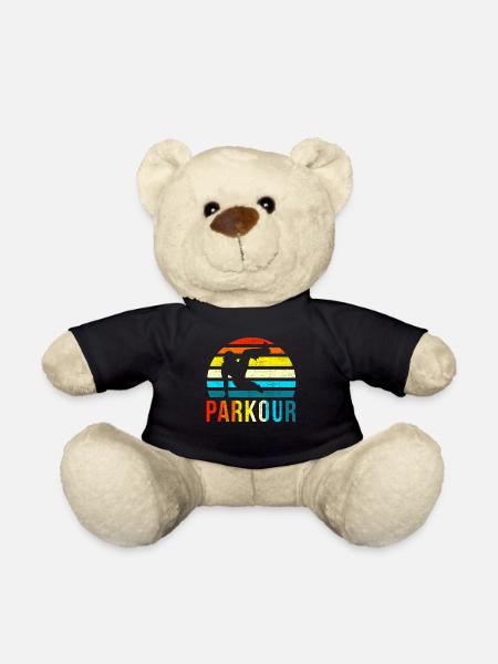 Parkour Vintage - Nounours - noir