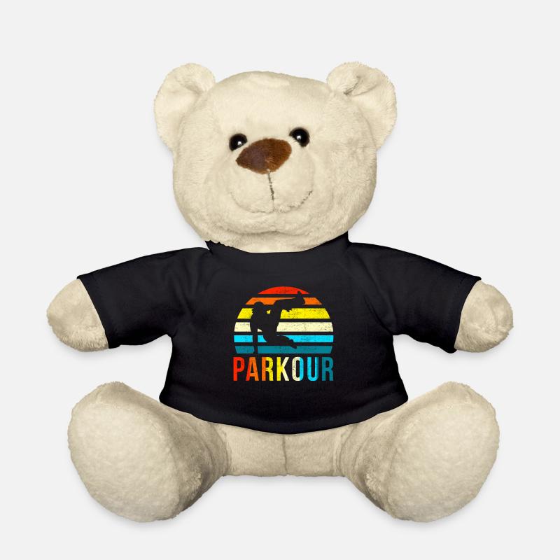 Parkour Vintage - Nounours - noir