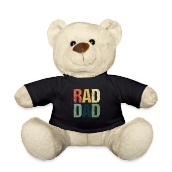 Technologue en radio Rad Tech Père des pères - Nounours - noir - Devant