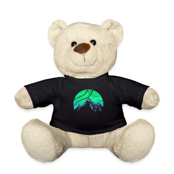 Chemise vintage de montagne - Nounours - noir - Devant