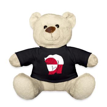 Greenland - Teddy Bear - black - Front