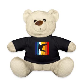 Vintage Parkour - Teddy - Schwarz - Vorne