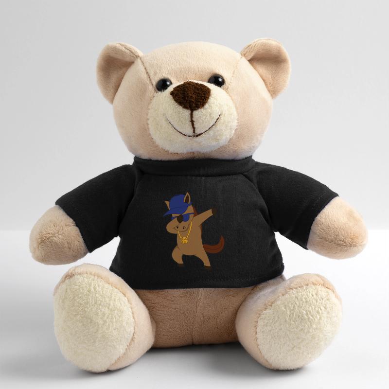 Horse comic dabbing cool Teddy Bear